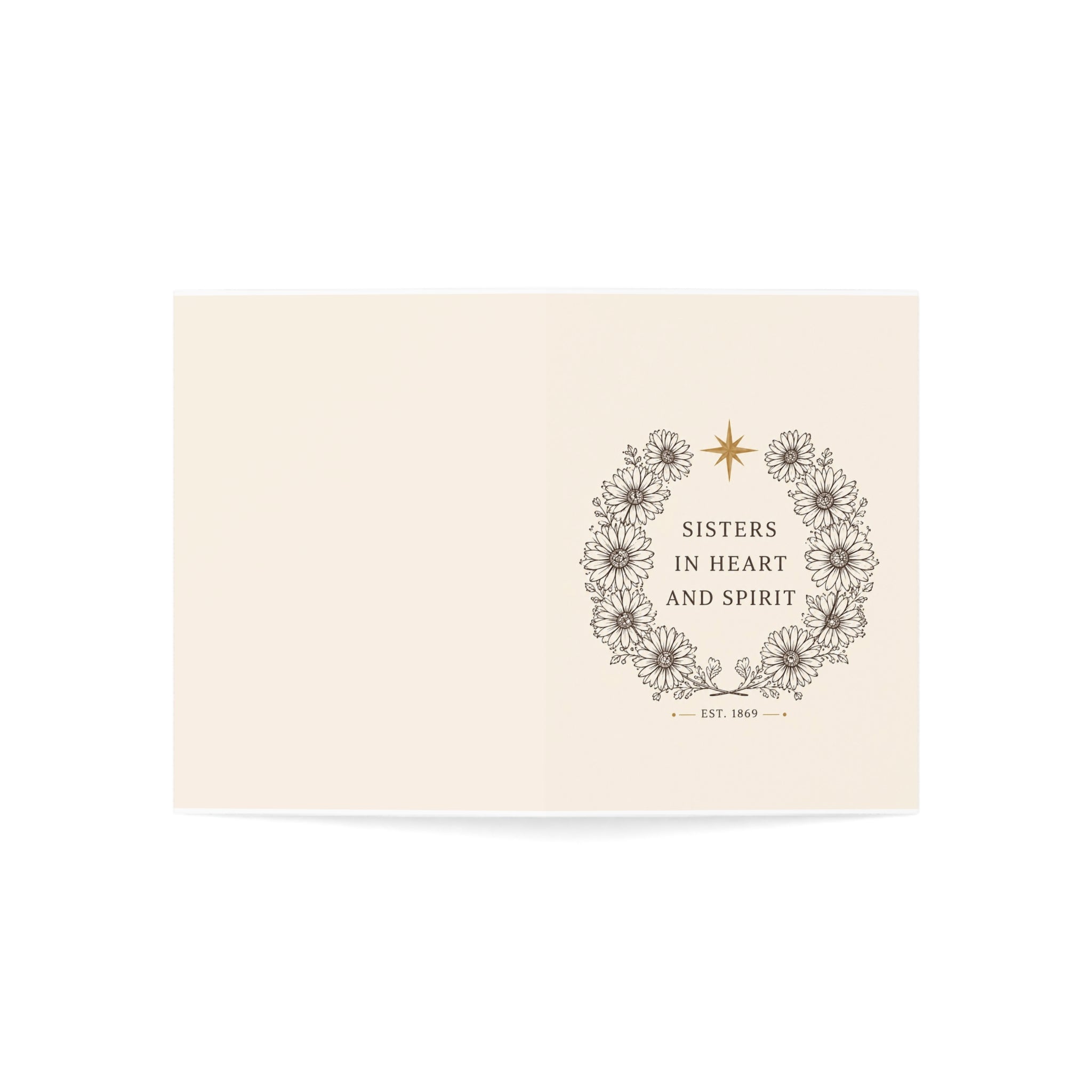 50 Sisters in Heart and Spirit Greeting Cards