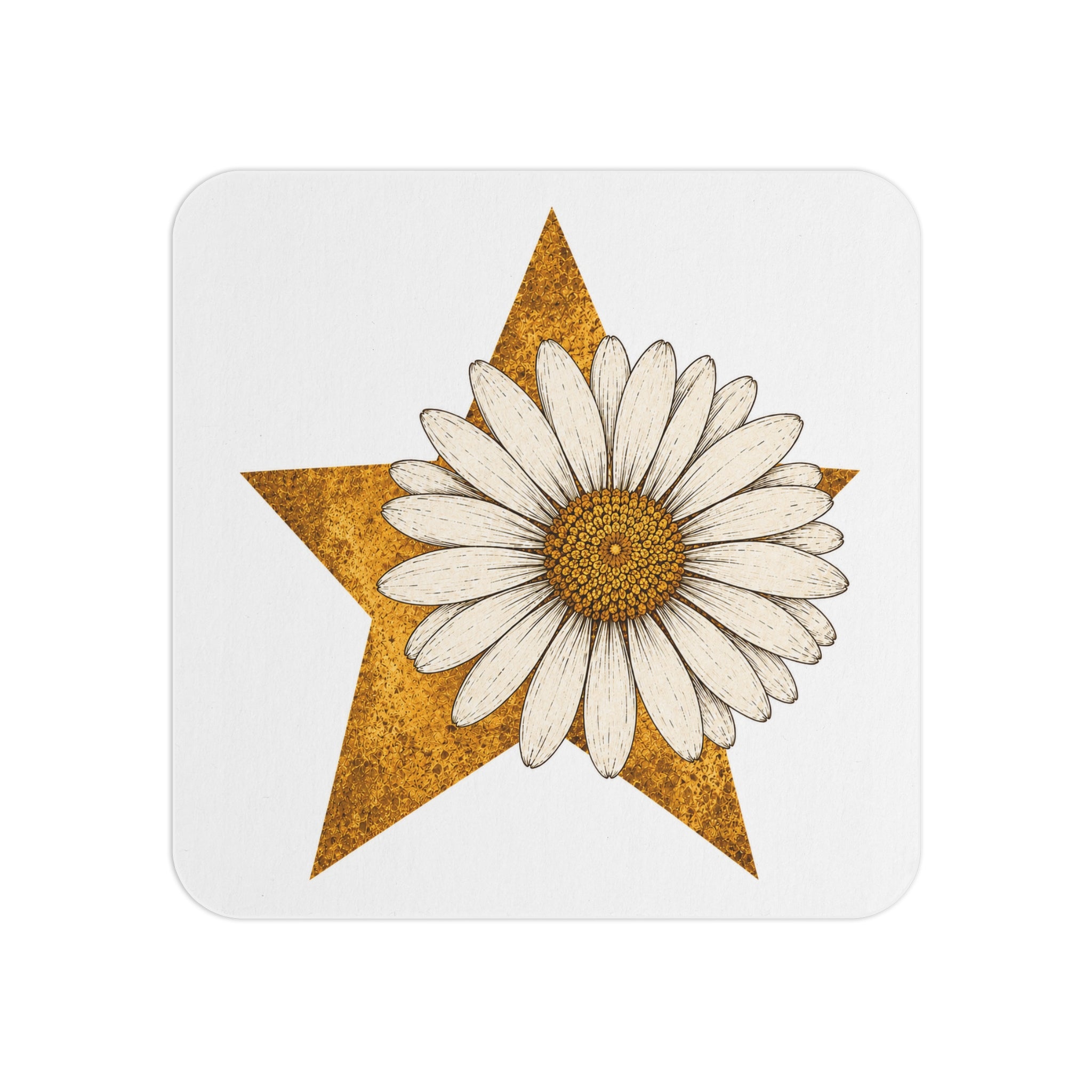 Daisy Star Coasters, Set of 50 or 100