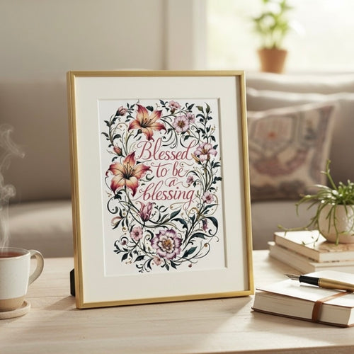 Blessed to be a Blessing Art Print