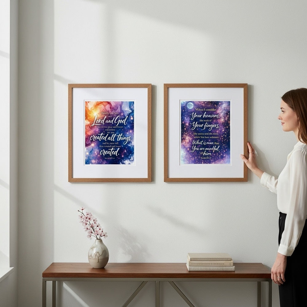 Created all Things Art Print