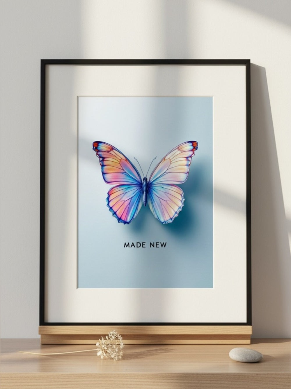 Made New Butterfly Art Print