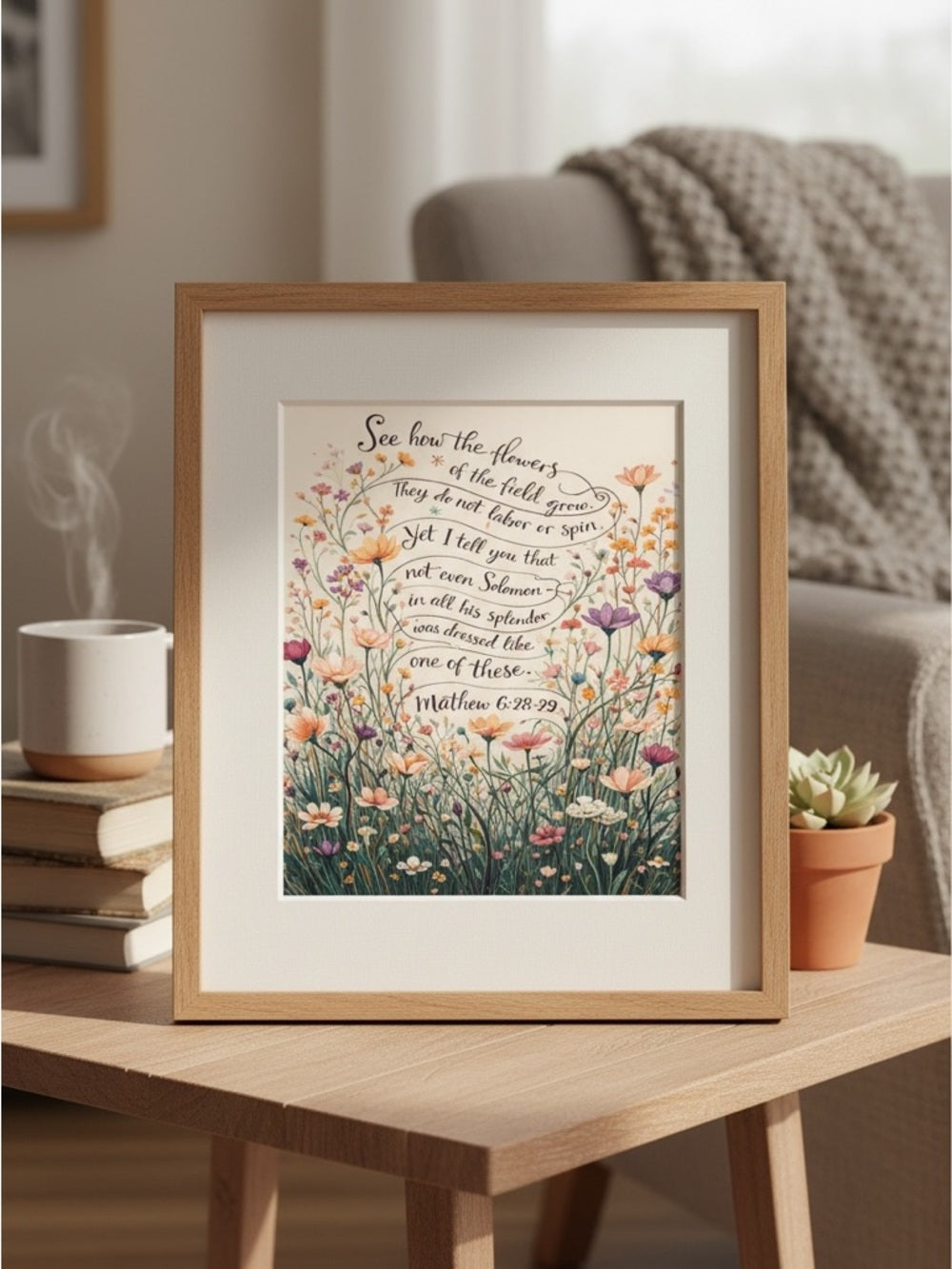 The Flower of the Field Art Print