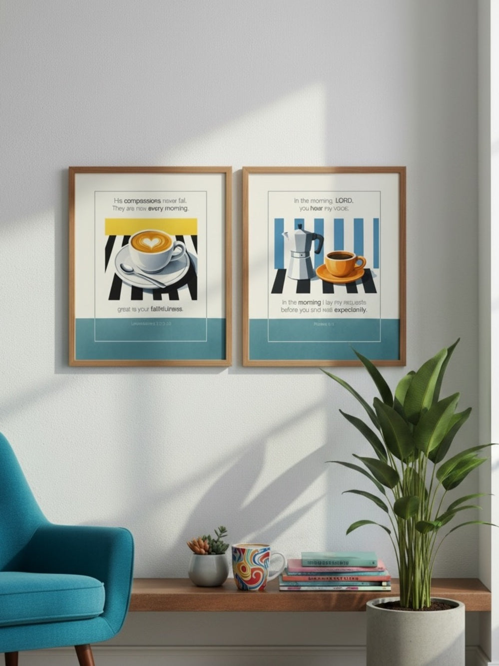 Faithfulness Coffee Art Print