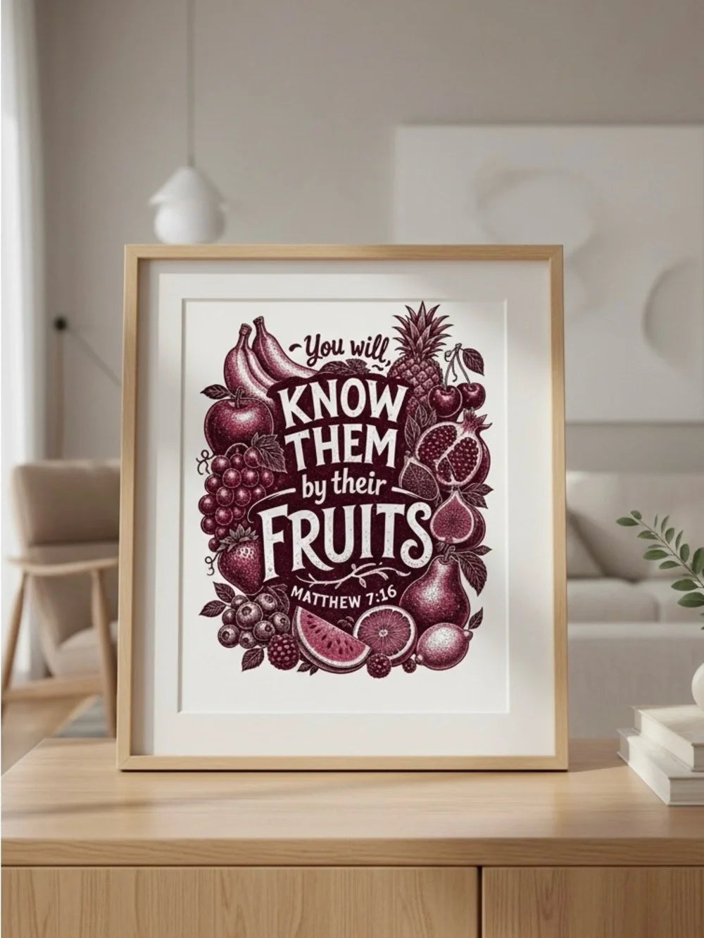 By Their Fruits Art Print